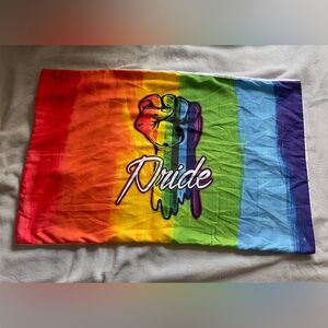 Pride Rainbow Home Pillow Case Cover- Multicolor 19”x29”